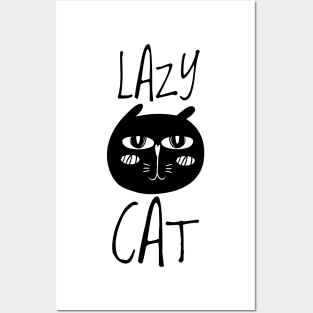 Lazy Cat Posters and Art